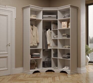 шыфонеры: Шкаф для одежды 5Д коллекции Кентаки, Белый, БРВ Брест (Беларусь) — 4