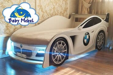 кровать машина: 🚗 Кроватка-машинка: отличный выбор для маленького гонщика Дорогие — 4