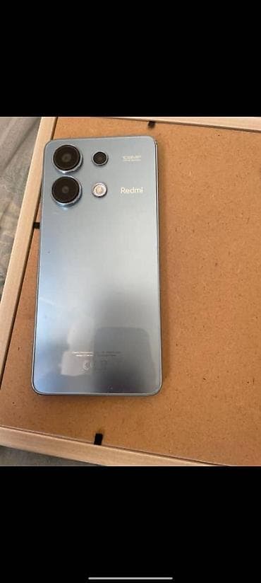 redmi k: Redmi, Redmi Note 13, Б/у, 128 ГБ, цвет - Голубой, 2 SIM — 3