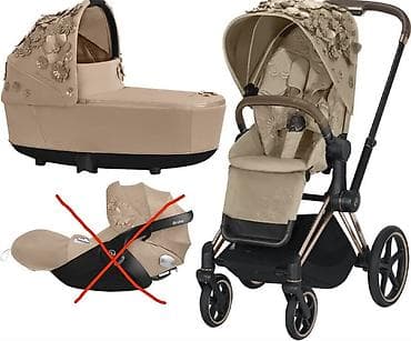 anex m type: Продам коляску Cybex Priam Simply Flowers 2 в 1 (бежевый цвет) Продаю — 1