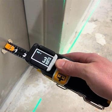 Цифровая рулетка с экраном Компактный измерительный инструмент с