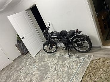 50 куб: Классический мотоцикл Suzuki, 125 куб. см, Бензин, Взрослый, Б/у — 2