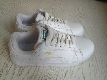 nike mummy: Кеды PUMA Suede XL, белые - Классический низкий силуэт с фирменной — 2