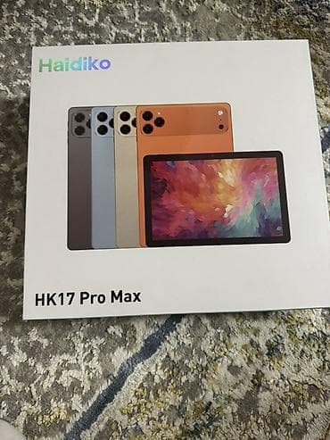 планшет haidiko 17 pro max: Планшет, Другой бренд, 10" - 11", Классический — 2