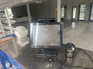 POS‑система для магазина/кафе: сенсорный терминал aQpos + стационарный