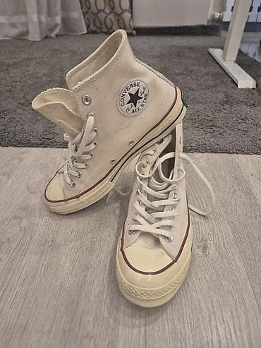 Мужские кроссовки, 40, Converse, Б/у, цвет - Бежевый