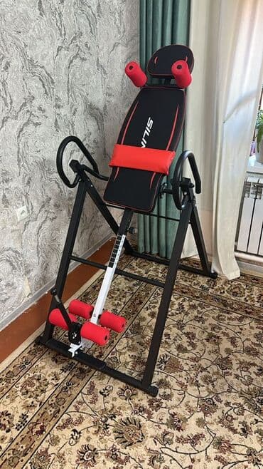 Инверсионный стол для позвоночника и растяжки мышц Описание: - Модель