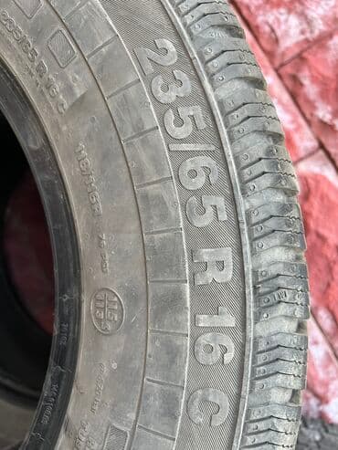 авто ру шины и диски б у: Шины 235 / 65 / R 16, Зима, Б/у, Комплект, Легкий коммерческий транспорт (C/LT), Continental — 9