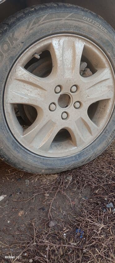 диск с резиной: Литые Диски R 16 Комплект, отверстий - 4, Б/у — 5