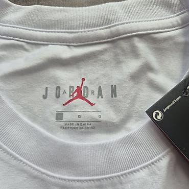Личные вещи: Мужская футболка, L, Jordan, Новый, цвет - Белый, Самовывоз, Платная доставка — 2