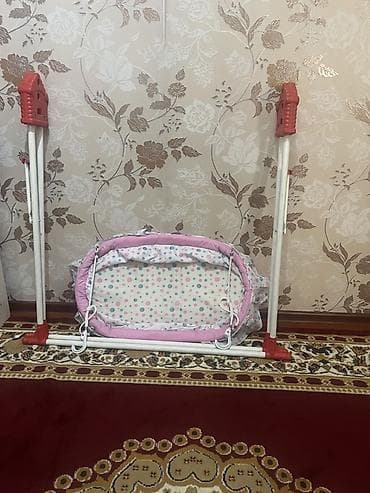кой арча бешик: Детская подвесная люлька-качалка на стойках - Тип: переносная люлька — 2