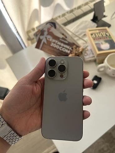 IPhone 15 Pro, Б/у, 256 ГБ, Space Gray, 85 %
