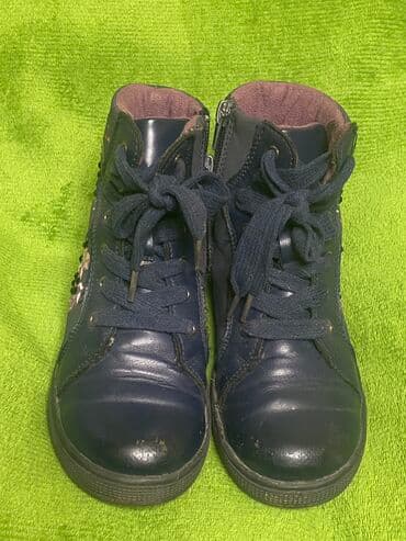 кожанные туфли: Ботиночки для девочек, кожа, размер 31 — 2