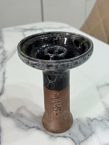 bubble tea: Чаша для кальяна (формат «фанел»). - Материал: шамотная глина с — 1