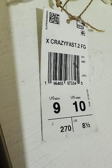 футы rdx: Футбольные бутсы adidas X Crazyfast.2 FG ОРИГИНАЛ!!! Из США Причина — 9