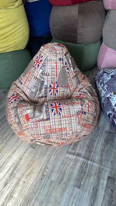 пуфф: Бинбэг, Новый, Бесплатная доставка, Самовывоз — 16