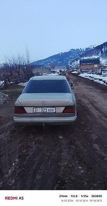 Mercedes-Benz: Mercedes-Benz W124: 1992 г., Бензин, Седан — 3