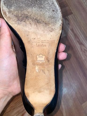 Женская обувь: Туфли, 37.5, LeBerdes, Б/у, цвет - Черный, Самовывоз, Платная доставка — 5