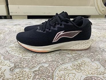 lining: Беговые кроссовки Li-Ning (уни) - Цвет: чёрный верх, бело-кремовая — 2