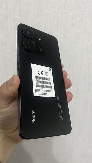 ajazz aj159: Redmi, Redmi 13C, Жаңы, 256 ГБ, түсү - Кара, 2 SIM — 3