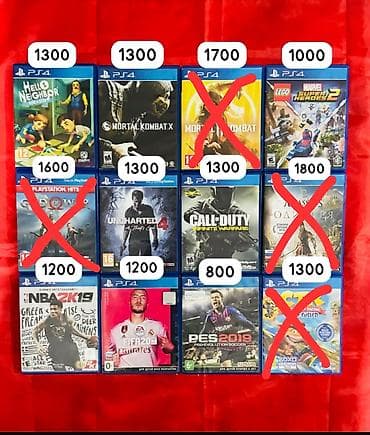 Продаю 12 дисков по низкой цене, на PS4 Диски без царапин ✅