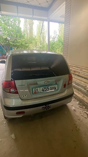 Hyundai Getz: 2005 г., 1.4 л, Кол менен иштөөчү, Бензин, Хетчбек — 2