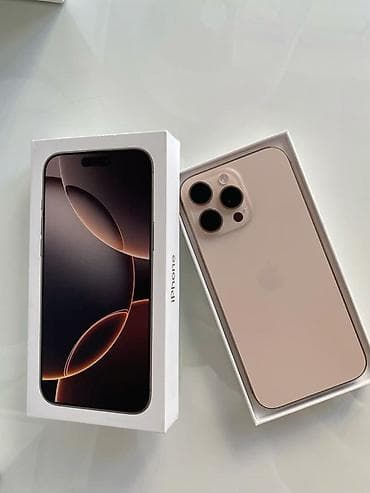 IPhone 16 Pro Max, 512 ГБ, Desert Titanium, Коробка, 91 %