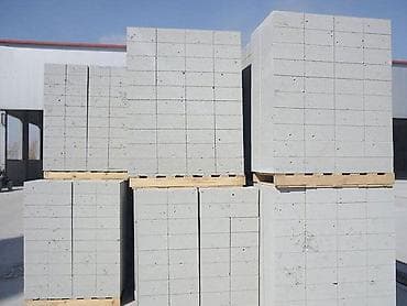 стойка монолит: Газобетонные блоки на поддонах - Материал: автоклавный газобетон — 2