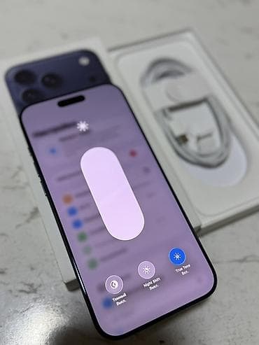 poco f5pro: IPhone 17 Pro Max, Б/у, 256 ГБ, Синий, Коробка, В рассрочку, 100 % — 3