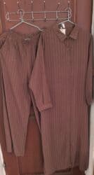 льняное платье халат: Рубашка платье Двойка с штанами материал лен размер до 54 подойдёт — 2