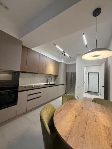 калыс ордодон квартира керек: 2 комнаты, 80 м², Элитка, 5 этаж, Дизайнерский ремонт — 3