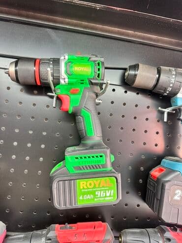 миксер перфоратор: Аккумуляторный бесщеточный шуруповерт Royal с литий-ионным — 1