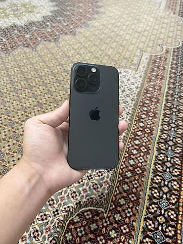 Звонить только по ватсап! IPhone 16 Pro, цвет Black/Чёрный титан