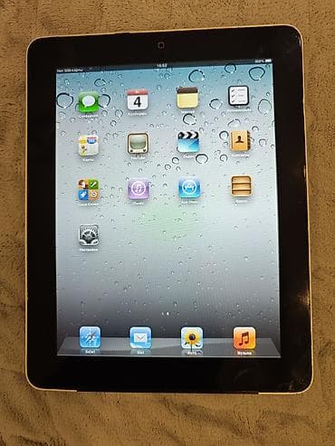 Планшеты: Планшет, Apple, память 16 ГБ, 9" - 10", 3G, Б/у, Классический цвет - Черный — 2