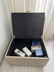 большой удобный: Большое кресло с ящиком — 4