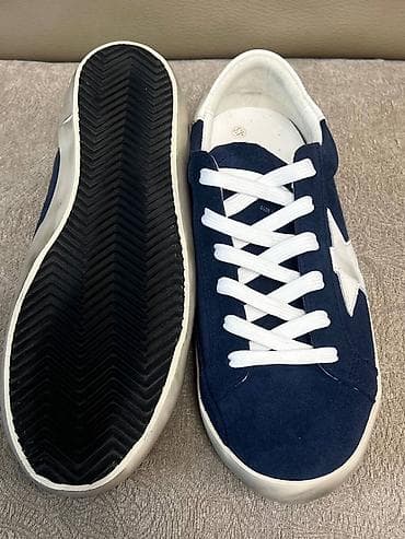 Мужские кроссовки, 42.5, 43, 40, Golden Goose, Новый, цвет - Синий