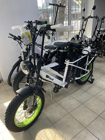Электровелосипеды: ⚡ ЭЛЕКТРОВЕЛОСИПЕД ⚙️ Мотор: 1200W 🔋 Аккумулятор: 48V 22.5Ah × 2 = — 2
