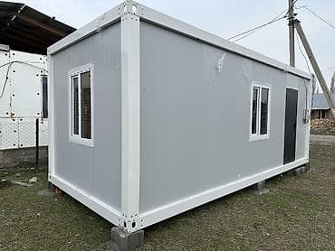 строительная бытовка: Модульные контейнерные здания из сэндвич‑панелей. Размеры 6-3. 6-4 — 6