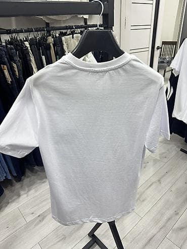 Эркектер кийими: Эркектердин футболкасы, S, M, L, Polo Ralph Lauren, Жаңы, түсү - Ак, Өзү алып кетүү — 3