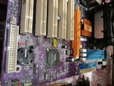 материнская плата на запчасти: Материнская плата — 5