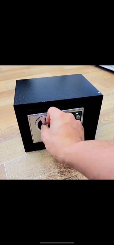 Шкафы: Сейф без ключевой доступ прочный взломастойкий мебельный сейф — 2