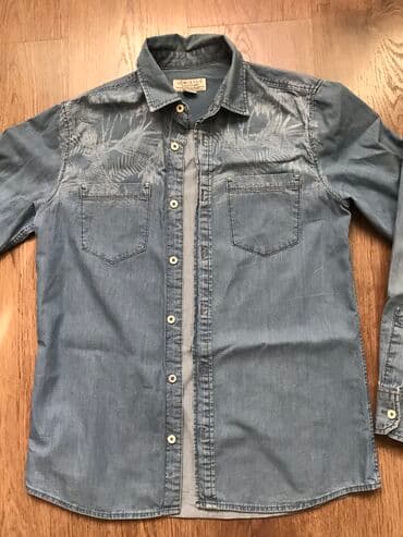 джинсы голубые: Продаю подростковые вещи: куртка на 14-16 лет ( привезли из Канады — 4