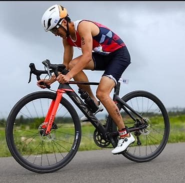 буква а: Шоссейный велосипед, Рама M (156 - 178 см), Б/у — 3