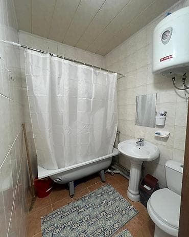 квартира токмок: 1 комната, 45 м², 108 серия, 8 этаж, Косметический ремонт — 2