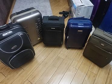 чемоданы по низким ценам: Чемодан, Материал: Пластик, Большой (более 70 л), На колесах — 5