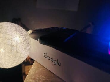 Google Pixel 7, Б/у, 128 ГБ, цвет - Черный, 1 SIM