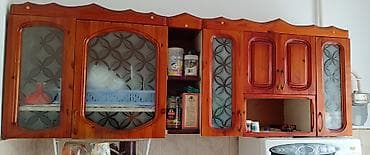 Мебель: Продается кухонный гарнитур (верх+низ + мойка без смесителя) б/у для — 1