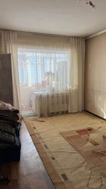 продаю 1 ком квартиру чолпон ата: 1 комната, 34 м², 105 серия, 6 этаж, Косметический ремонт — 5