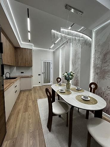 Квартиры: 3 комнаты, 77 м², 11 этаж, Дизайнерский ремонт — 1