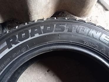 rf1 rf2: Шины 215 / 60 / R 16, Зима, Б/у, Комплект, Легковые, Корея, Roadstone — 4